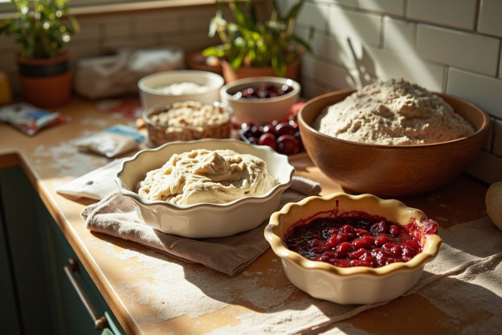 Как приготовить Пирожки с вишней и сахарной пудрой: пошаговая инструкция.