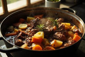 Жаркое из говядины с картошкой и специями: пошаговое руководство.