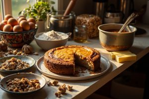 Как сделать Торт с орехами и карамельным соусом: пошаговая инструкция.