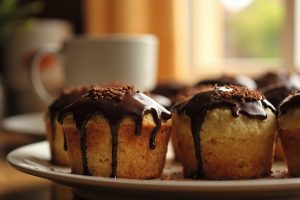 Как сделать Пирожные с кофе и шоколадной глазурью: пошаговая инструкция.