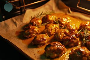 Запеченные куриные бедра с медом и горчицей: пошаговое руководство.