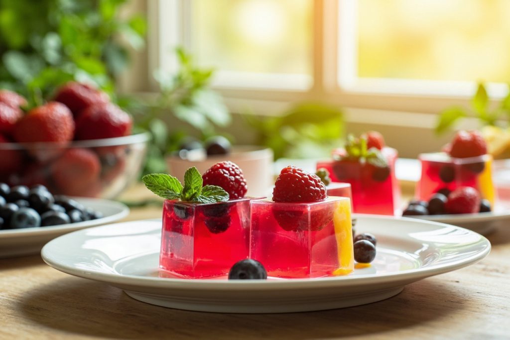 Как сделать Фруктовое желе с мятой: пошаговая инструкция.