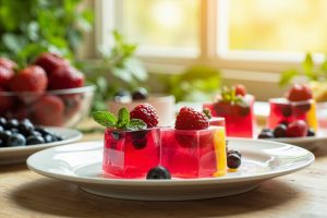 Как сделать Фруктовое желе с мятой: пошаговая инструкция.