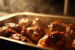 Курица с медом и имбирем в духовке: пошаговый рецепт.