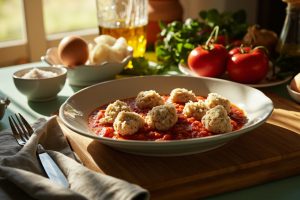 Рыбные фрикадельки в томатном соусе: пошаговое руководство.