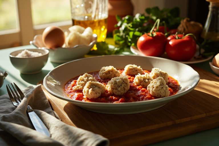 Рыбные фрикадельки в томатном соусе: пошаговое руководство.
