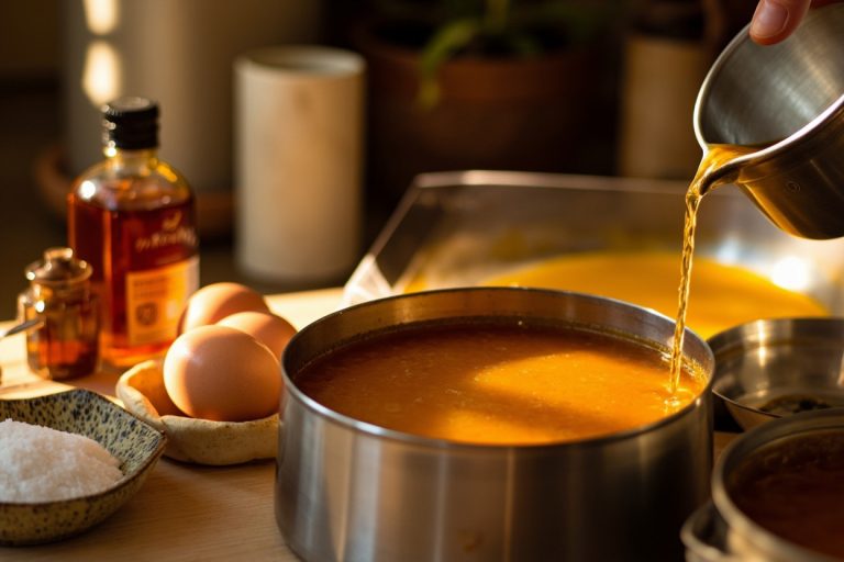 Как сделать Крем-карамель с ванилью: пошаговая инструкция.