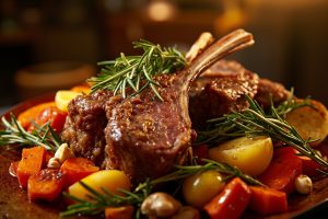 Запеченная баранина с овощами и пряностями: пошаговое руководство.