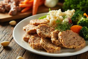 Котлеты из индейки с овощами на пару: пошаговый рецепт.