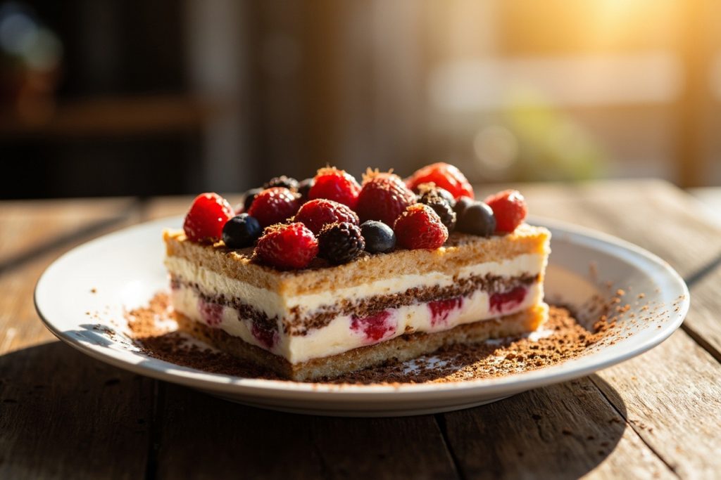 Как приготовить Тирамису с ягодами: пошаговая инструкция.