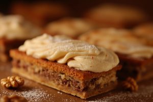 Как приготовить Пирожные с кофе и грецкими орехами: пошаговая инструкция.