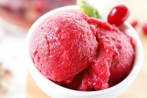 Пошаговый рецепт Вишневого сорбета с лаймом.