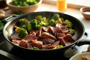 Говядина с брокколи и соевым соусом: пошаговое руководство.