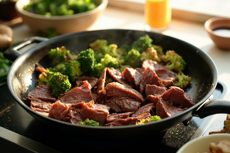 Говядина с брокколи и соевым соусом: пошаговое руководство.
