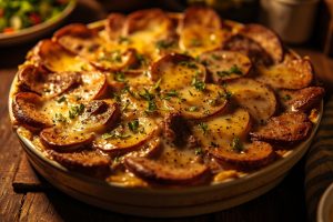 Мясо по-французски с картофелем и грибами: пошаговый рецепт.