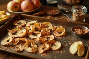 Как приготовить Яблочные чипсы с корицей: пошаговая инструкция.