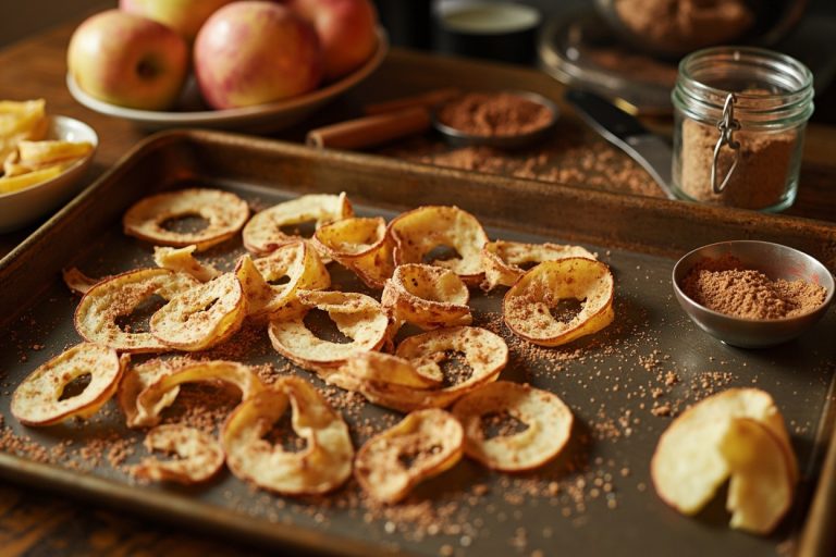 Как приготовить Яблочные чипсы с корицей: пошаговая инструкция.