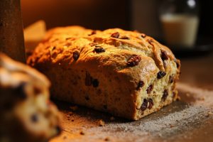 Пошаговый рецепт Рецепта сладкого хлеба с корицей и изюмом.