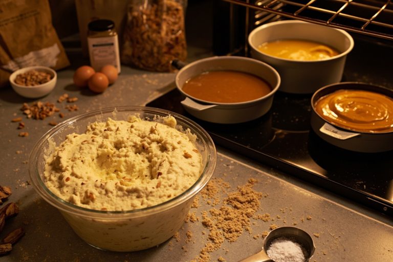 Как приготовить Торт с орехами и карамелью: пошаговая инструкция.