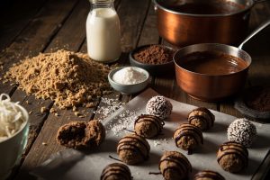 Пошаговый рецепт Шариков из печенья с какао.