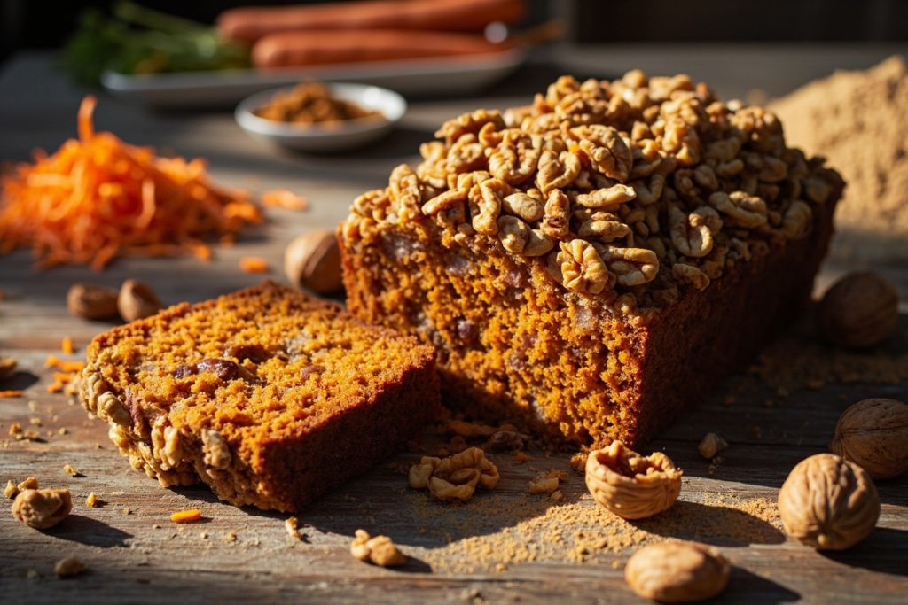 Как сделать Кекс с морковью и орехами: пошаговая инструкция.