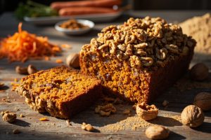 Как сделать Кекс с морковью и орехами: пошаговая инструкция.