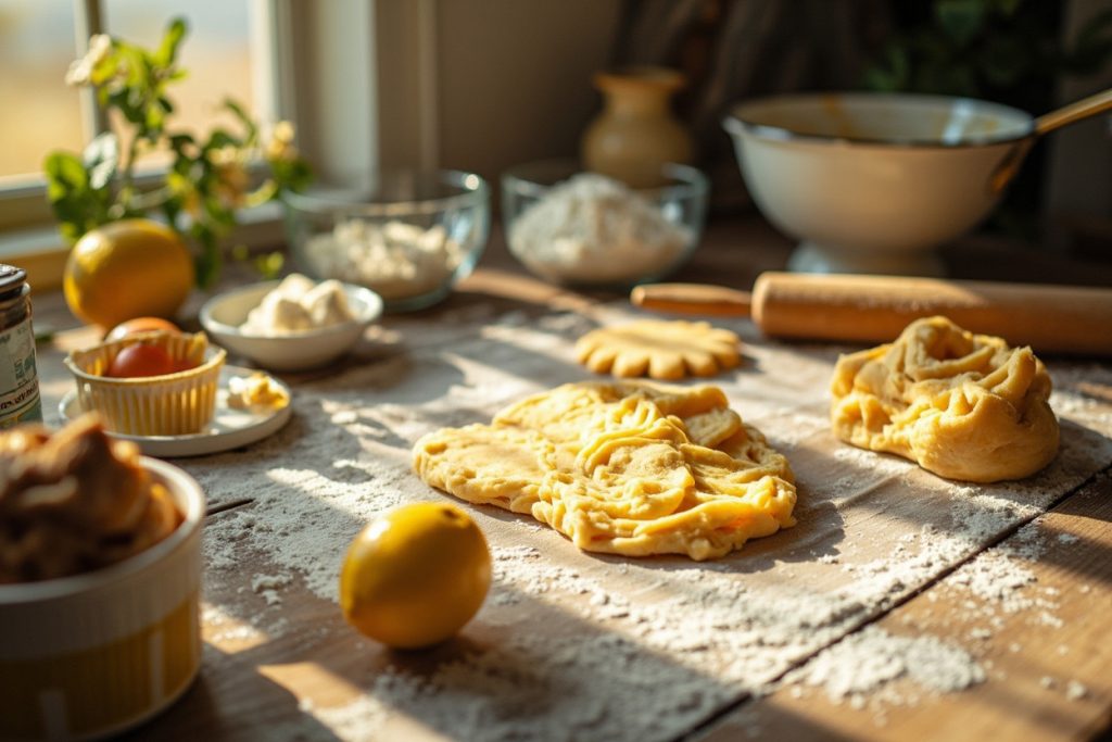 Как сделать Песочные печенья с лимонной начинкой: пошаговая инструкция.