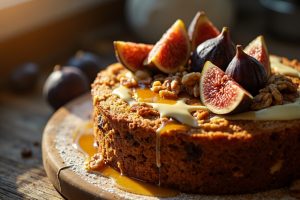 Как приготовить Торт с инжиром и орехами: пошаговая инструкция.