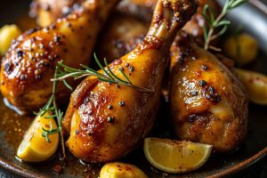 Куриные ножки с медом и горчицей