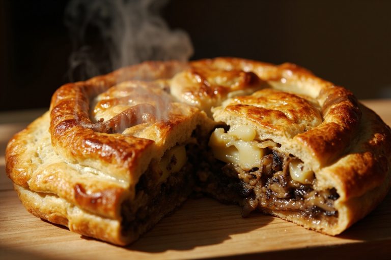 Пирожки с грибами и картошкой