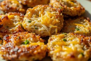 Капустные котлеты с сыром и чесноком