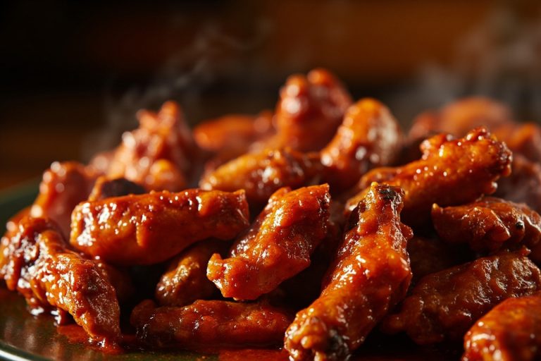 Куриные крылышки с острым соусом