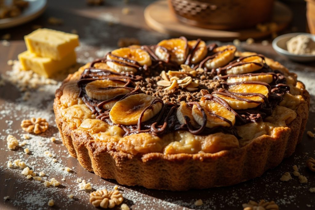 Пирог с бананом: пошаговый рецепт и идеи для украшения