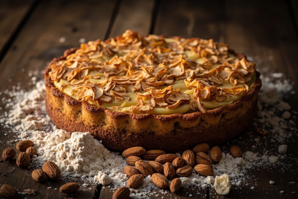 Пирог с миндалем: пошаговый рецепт и идеи для украшения