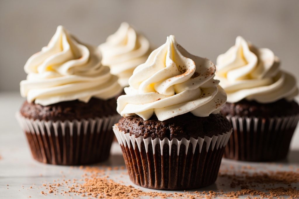 Кексы с какао и взбитыми сливками: пошаговый рецепт и советы по оформлению