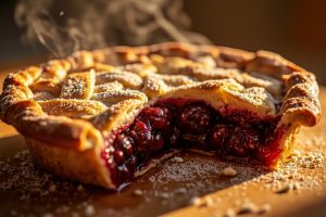 Пирог с черешней: пошаговый рецепт и идеи для украшения