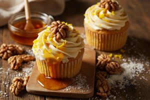 Кексы с грецкими орехами и медом: пошаговый рецепт и советы по оформлению