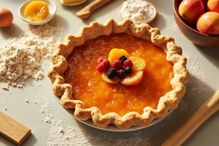Пирог с абрикосовым джемом: пошаговый рецепт и идеи для украшения