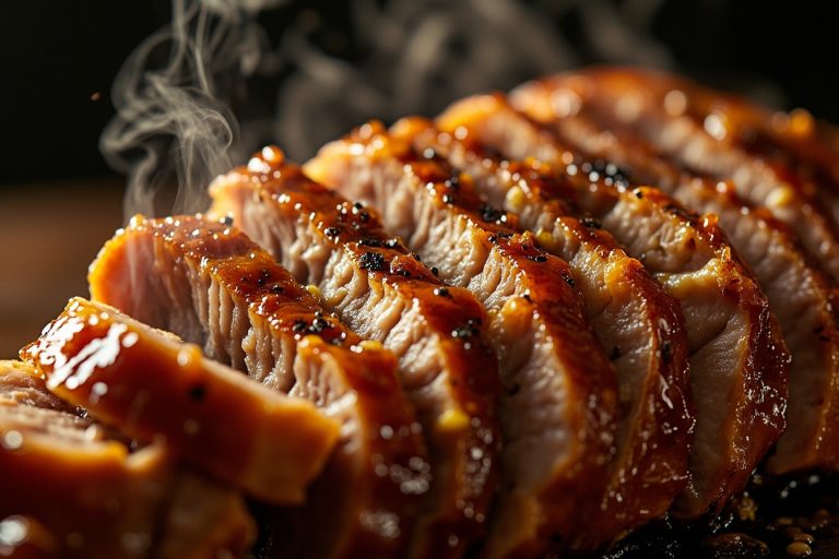 Свинина с медом и горчицей в аэрогриле