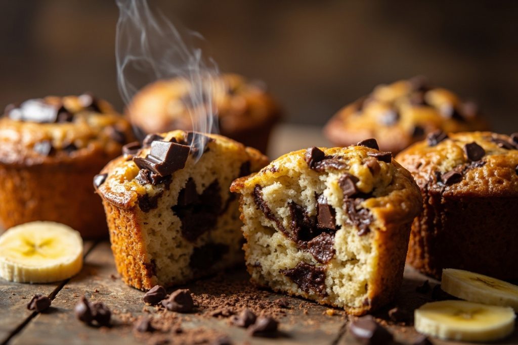 Кексы с бананом и шоколадом: пошаговый рецепт и советы по оформлению
