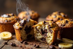 Кексы с бананом и шоколадом: пошаговый рецепт и советы по оформлению