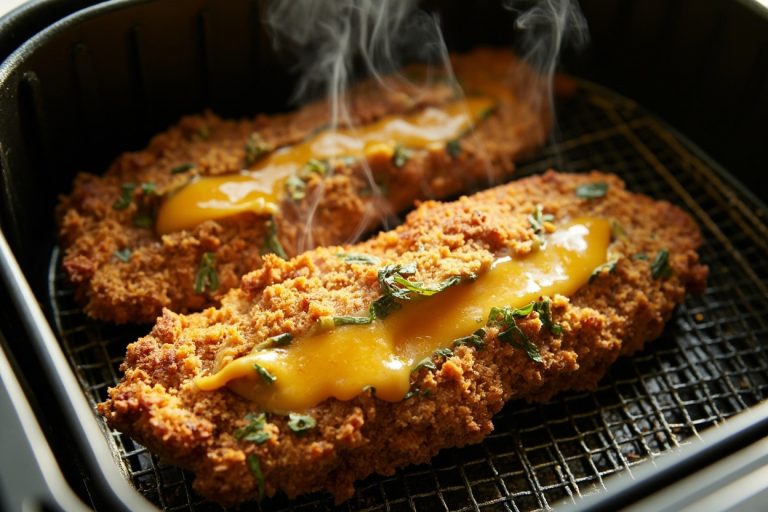 Котлеты из индейки с сыром и укропом в аэрогриле