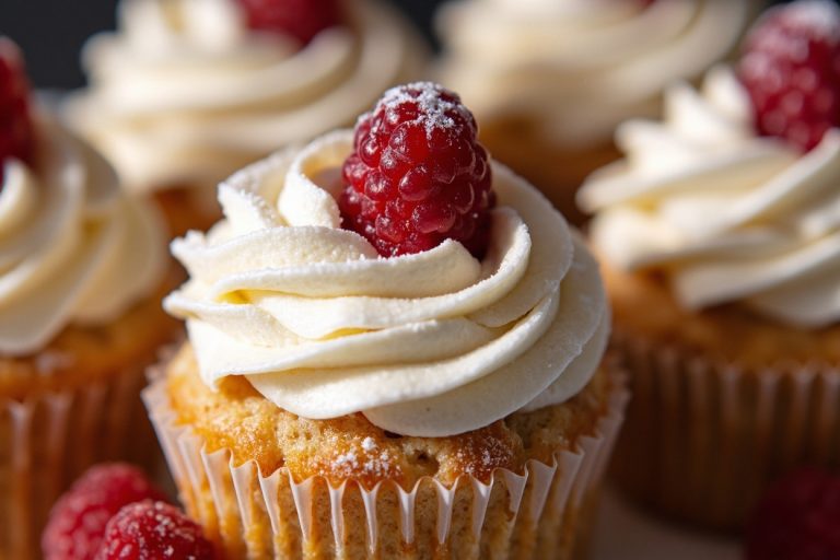Кексы с малиной и взбитыми сливками: пошаговый рецепт и советы по оформлению