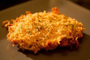 Куриные котлеты с сыром пармезан и орегано в аэрогриле